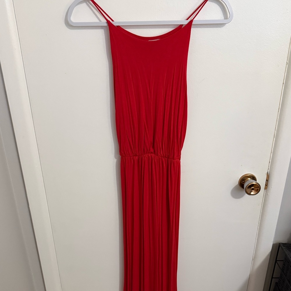 Kismet Vibrant Red Maxi Dress